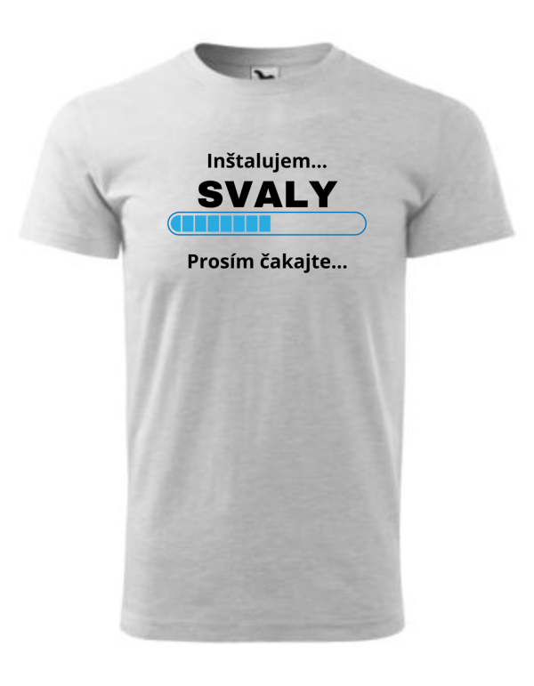 Inštalujem... svaly.